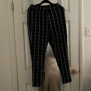 Plaid Dress Pants
